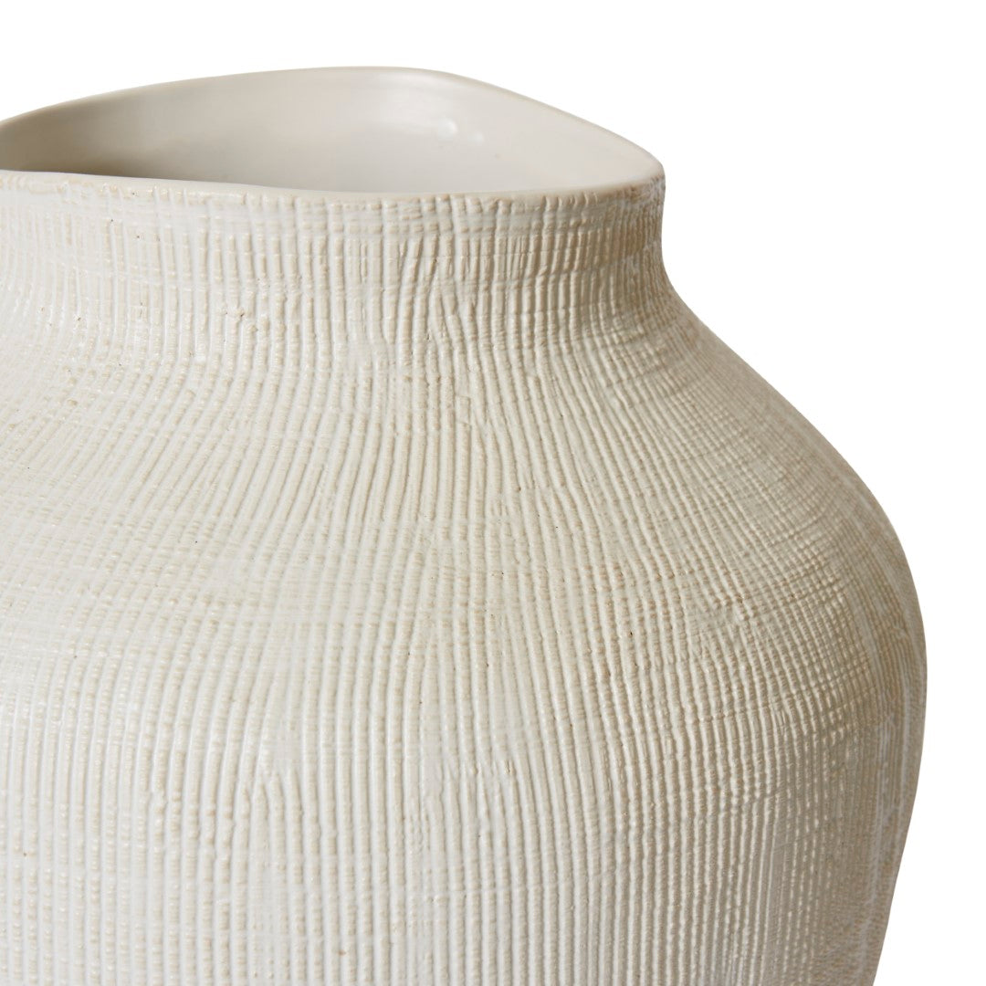 Greyson Tall Vase - White