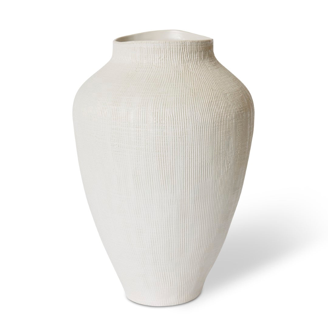 Greyson Tall Vase - White