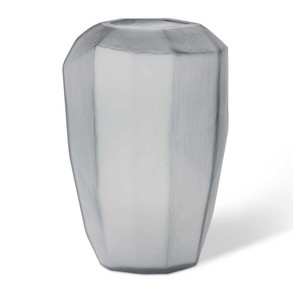 Waylon Tall Vase – Smoke Grey